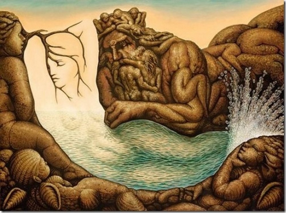 Художник оптических иллюзий Октавио Окампо