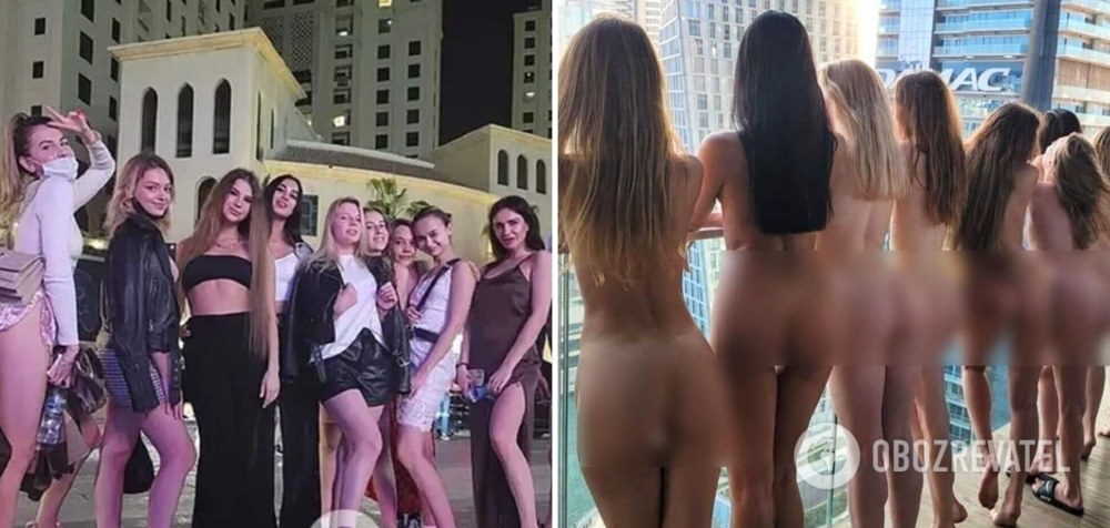 Скандальную с ню-фотосессию в Дубае