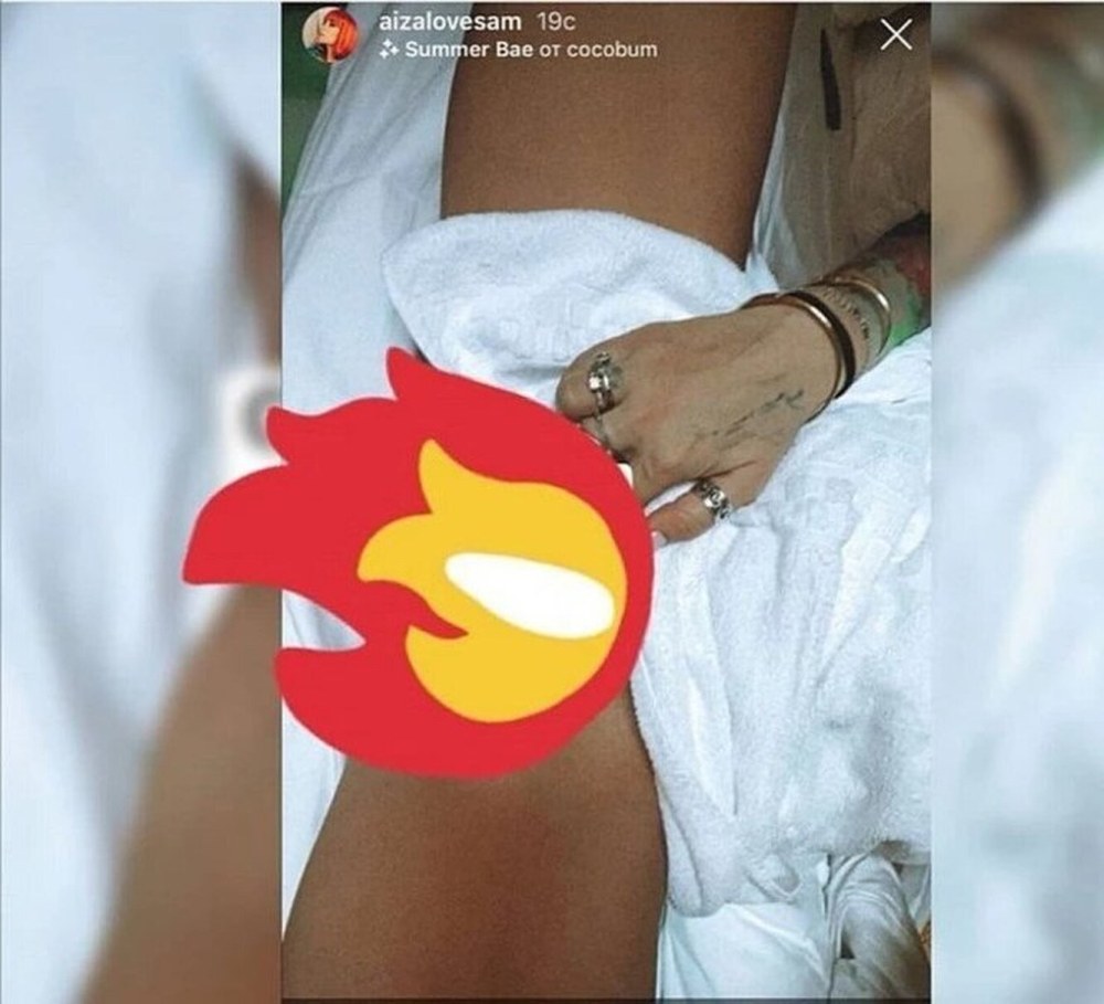 Айза показала