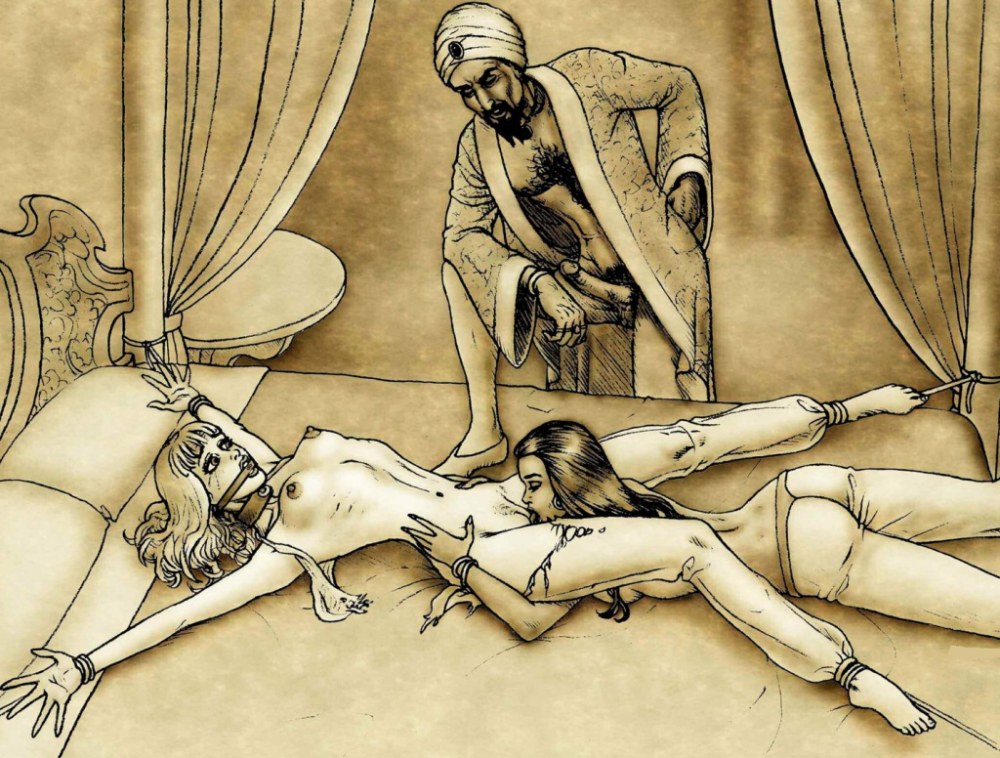 Гарем средневековье.порно