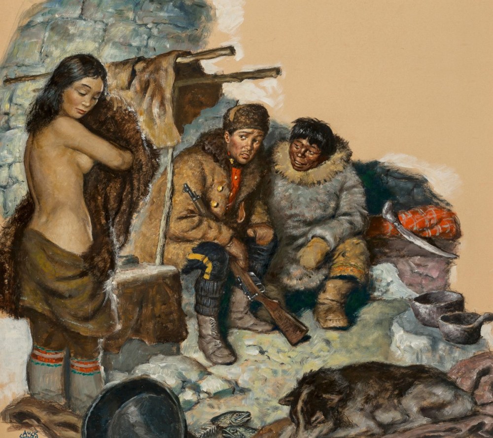 Живопись дом чукчи