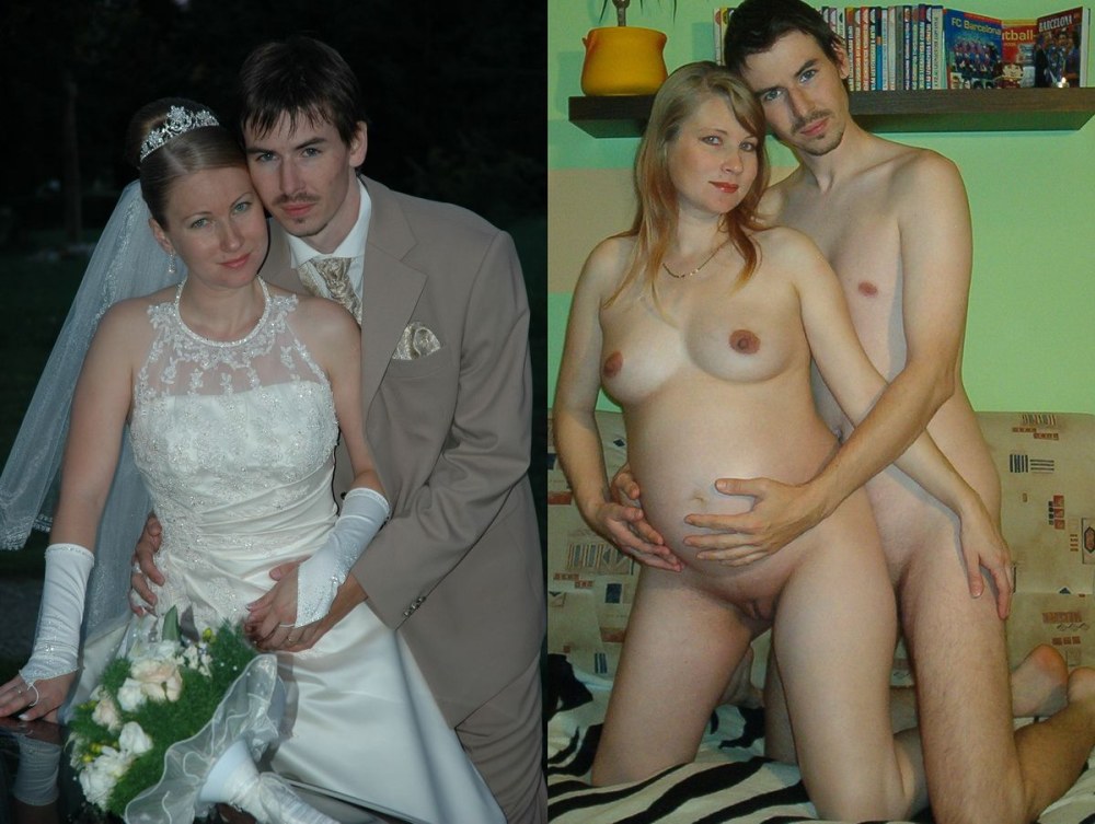 Голая беременная невеста