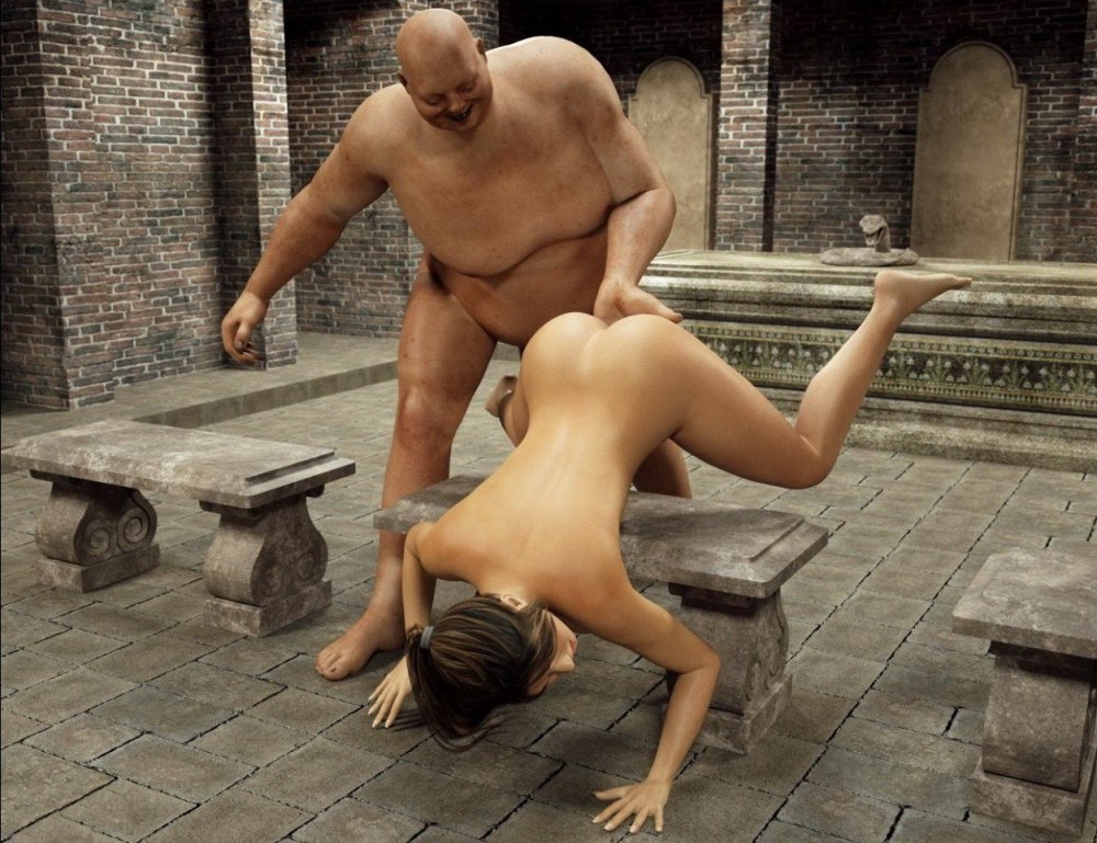 Blackadder hentai Лара Крофт комикс