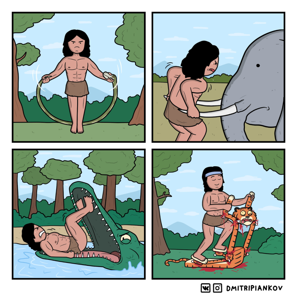 Эротические комиксы про Маугли