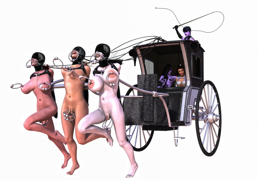 Bdsm запряженные в повозки