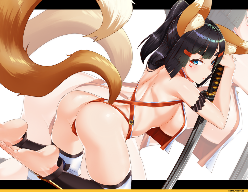 Хентай неко Кицунэ Фокс бдсм