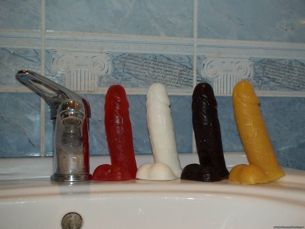 Мыло в виде мужского члена
