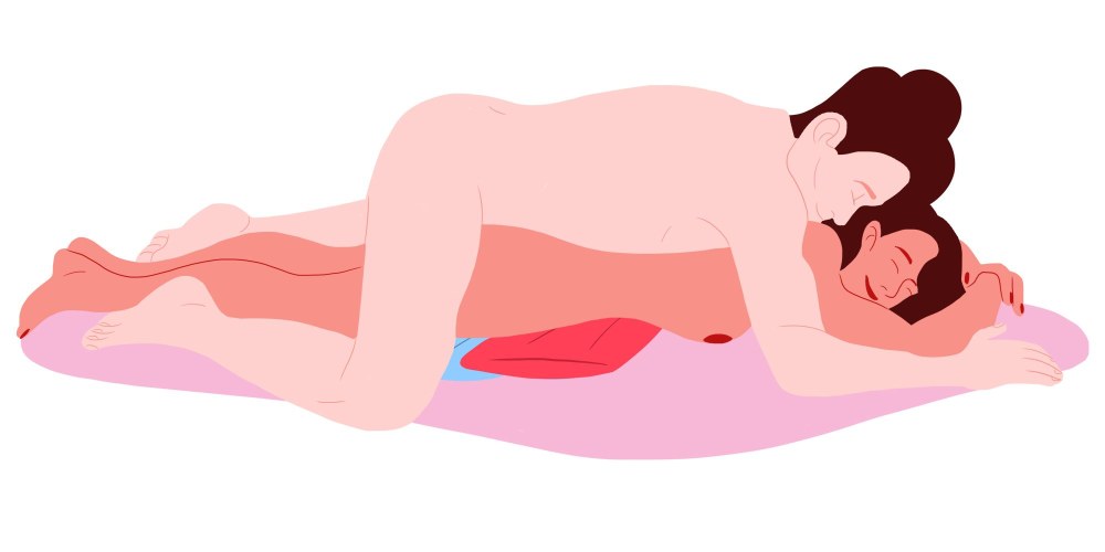 Позы с подушкой под ягодицы