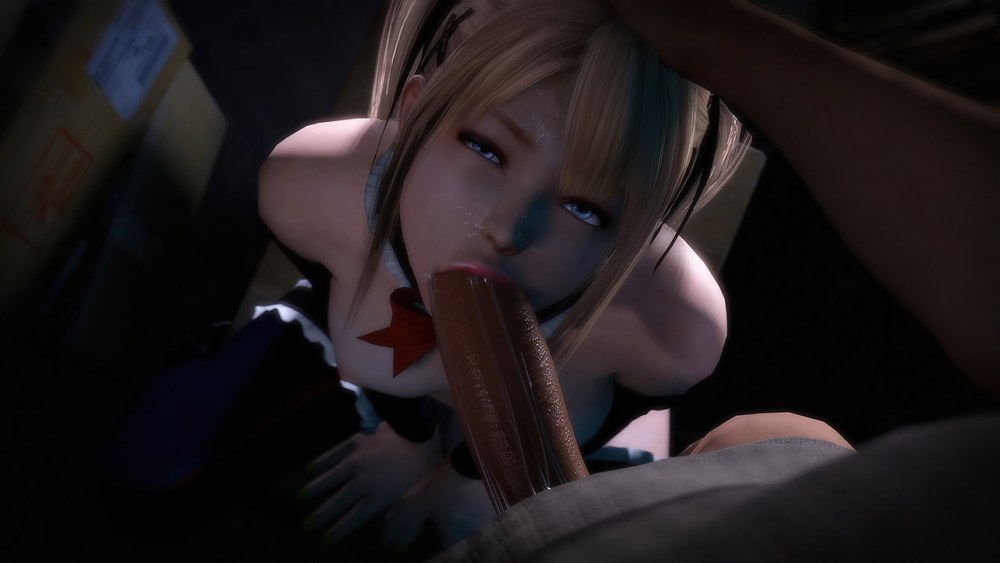 Dead or Alive Мари Роуз хентай blowjob